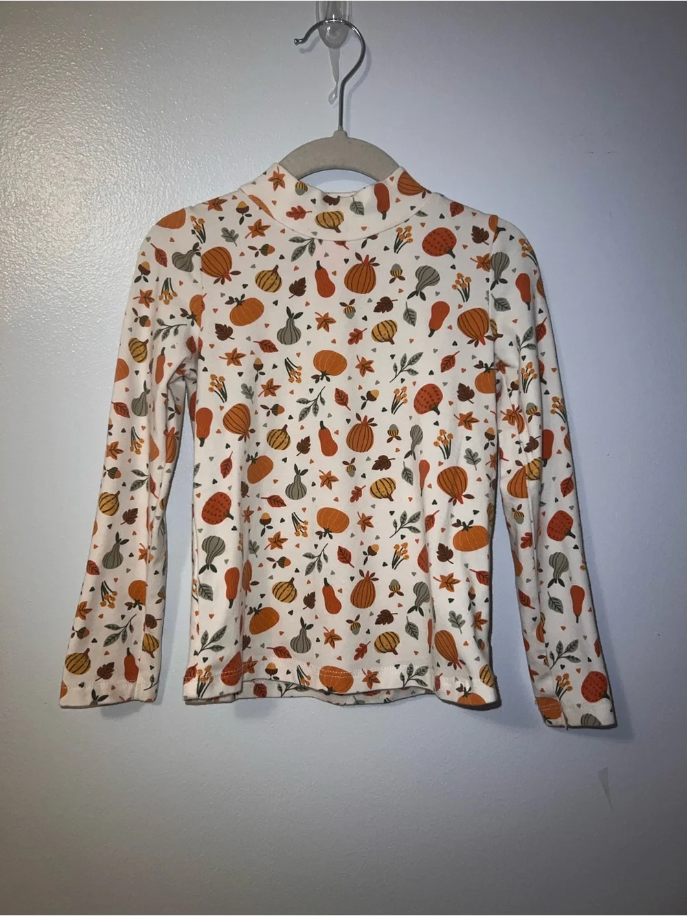 Corduroy Pumpkin Dress with Autumn Top - 3T